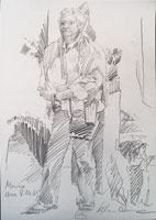 051008 Maria, Bleistift